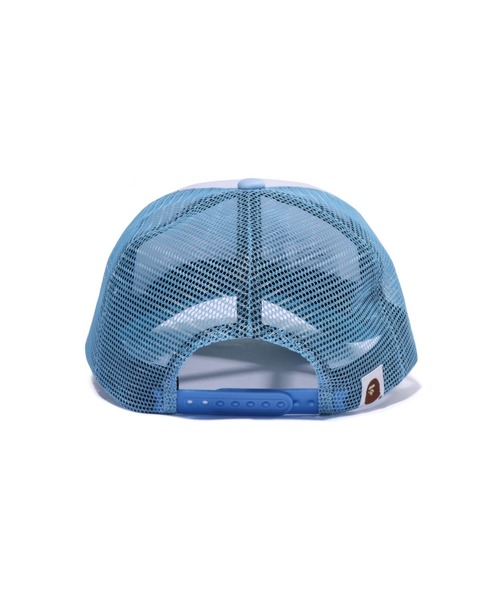 A BATHING APE（アベイシングエイプ） メッシュキャップ FREE レッド