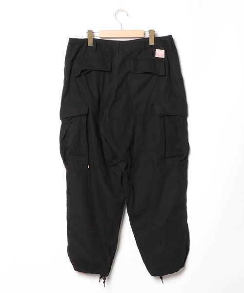 「HINSON」 カーゴパンツ MEDIUM ブラック メンズ_画像2