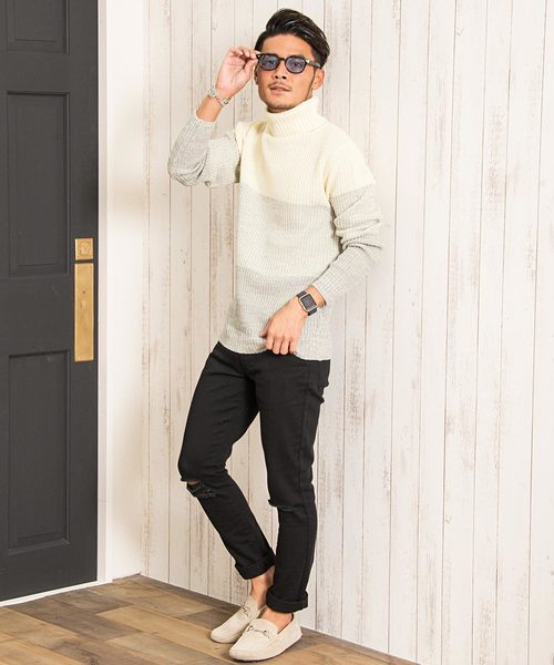 SILVER BULLET セーター ニット 「vicci/ヴィッチ」ざっくり畦