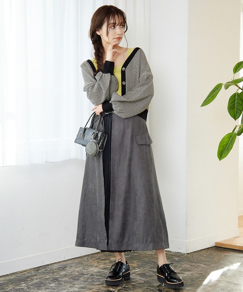 mysty woman（ミスティウーマン） タンクトップ ノースリーブ 2WAY