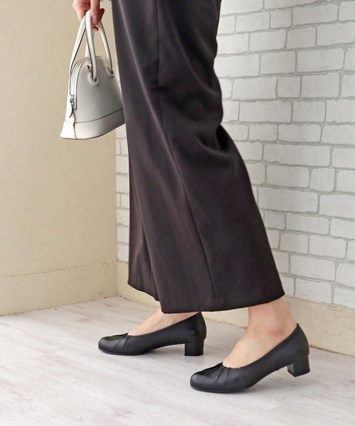 MODE KAORI パンプス ギャザーパンプス/35703 : ZOZOTOWN Yahoo