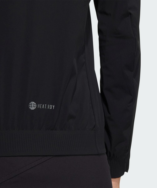 adidas ブルゾン アウター HEAT. RDY フルジップクルーネック