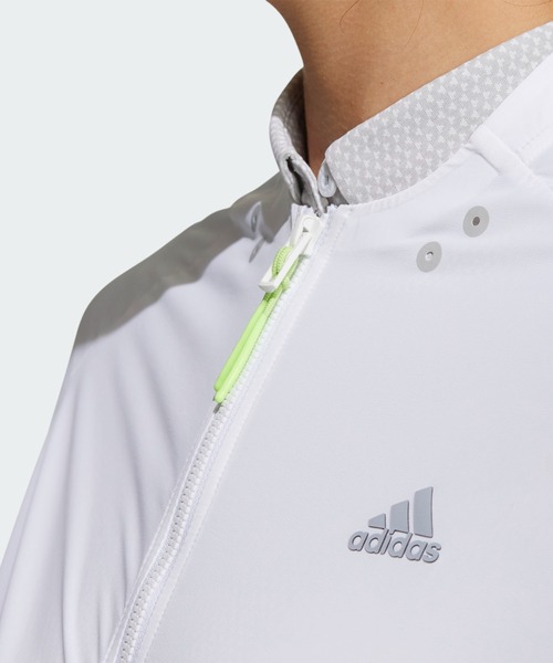 ジャケット ブルゾン レディース HEAT. RDY フルジップクルーネックジャケット「adidas Golf/アディダスゴルフ」｜zozo｜10