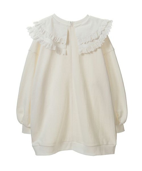 Candy Stripper（キャンディーストリッパー） スウェット FRILL COLLAR