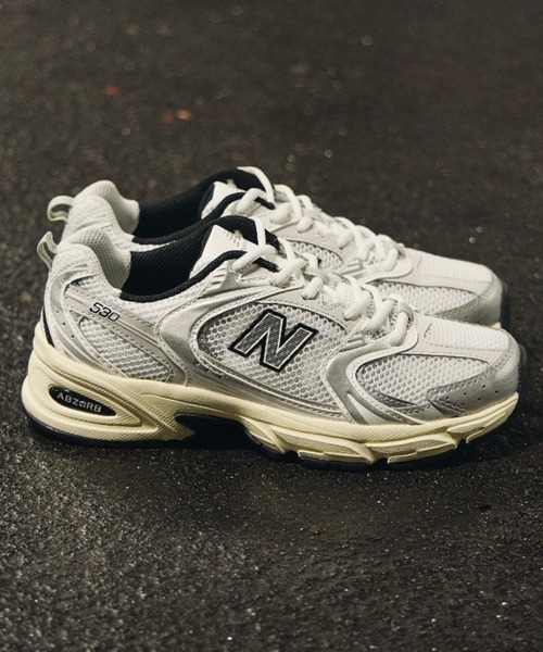 【New Balance】◆530 シルバー クリーム◆大人気◆MR530TA◆ New Balance 530 'Silver Black' MR530TA