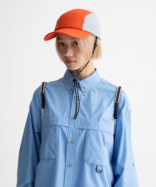 キャップ 帽子 「ocosic」ナイロンメッシュキャップ(紐取り外し可能) メンズ レディース | ocosic | 06