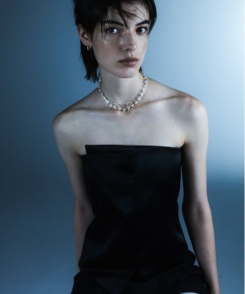 チョーカー 「quip queint」anker chain choker SV / QU039 レディースの画像