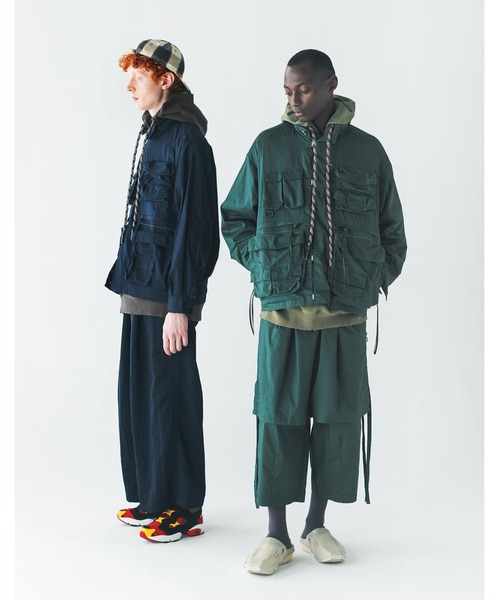 F/CE. パンツ RE-NYLON TUCK TROUSERS / エフシーイー RE