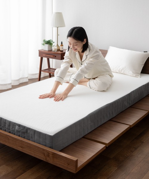 エムール　マットレス　シングル　未使用品 EMOOR（エムール） リラックスマットレス セミシングル シングル 固定