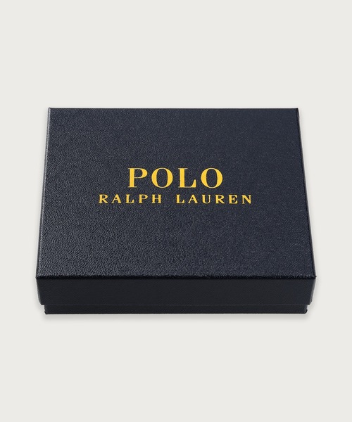 Polo sport 財布 POLO RALPH LAUREN 財布 ソフトシュリンクレザー ビルフォールド