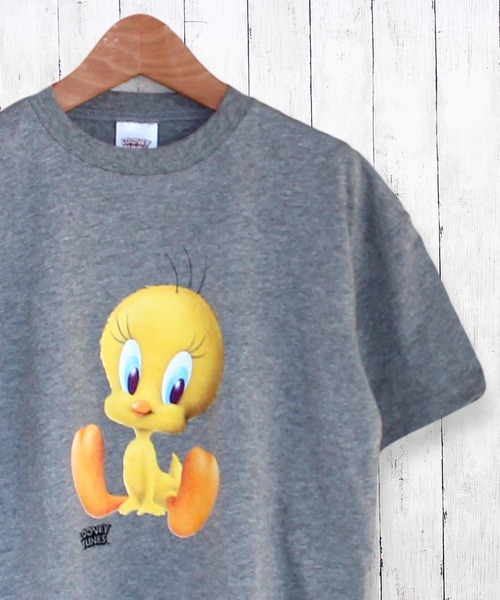 ZIーON tシャツ LOONEY TUNES トゥイーティービッグシルエット