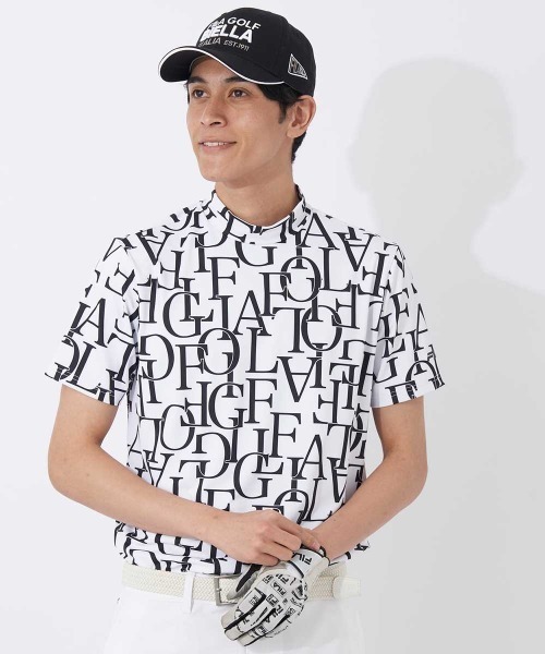 フィラ ゴルフ FILA GOLF FILA GOLF モックネックシャツ （PK） FILA GOLF フィラゴルフ ゴルフウェア モックネックシャツ