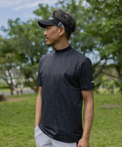 FILA GOLF シャツ 「FILA GOLF/フィラゴルフ」総柄プリント