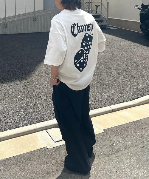 tシャツ 25SS 8ボール / ダイス クラウン バックプリント ワン