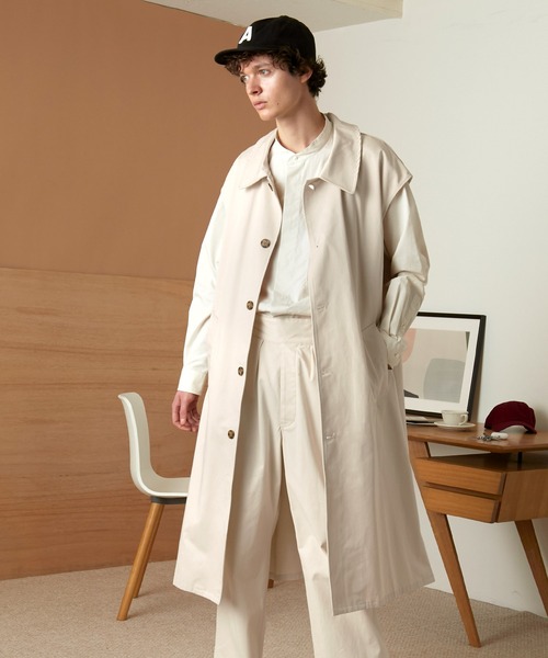 EMMA CLOTHES コート 【極美品】 EMMA CLOTHES チェスターコート コート オーバーサイズメルトン