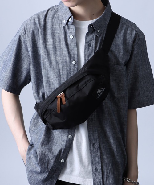 GREGORY × N. HOOLYWOOD ウエストポーチ ブラック N.HOOLYWOOD TEST PRODUCT EXCHANGE SERVICE × GREGORYのウエストバッグ