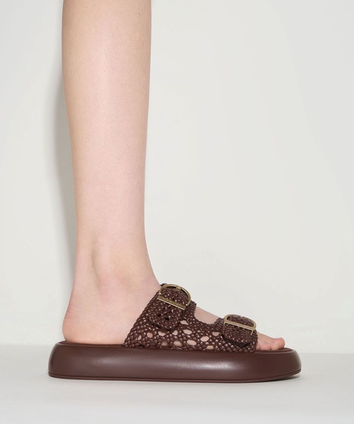 CHARLES ＆ KEITH（チャールズ&キース） サンダル ウーブンダブル