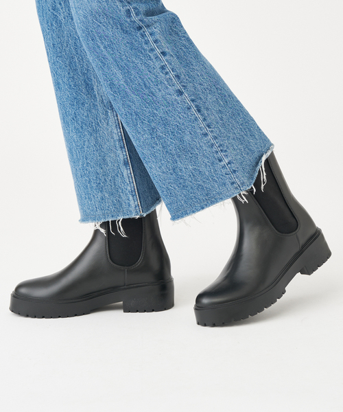 TRADITIONAL WEATHERWEAR SIDE GOREレインブーツ SIDE GORE RAIN BOOTS サイド ゴア レイン ブーツ｜ブラック