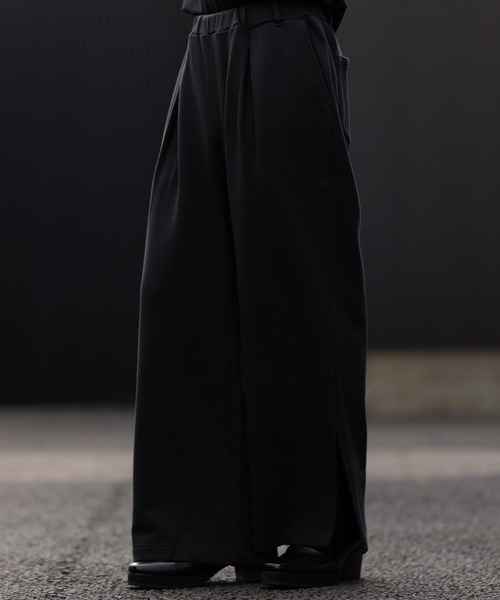 bluelea ブルレアside slit sweat pants パンツ CLEL スウェットパンツ ジャージ 「CLEL」Side Slit Flare Sweat
