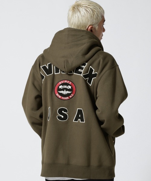 AVIREX パーカー LONG SLEEVE ZIP PARKA DUST DEVILS | AVIREX（アヴィレックス