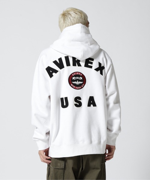 国内発送【AVIREX】東京シリーズ ジップアップ パーカー AVIREX / MLB》TOKYO SERIES ZIP UP PARKA / 東京シリーズ