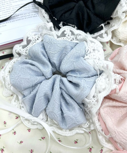 DearMyLoveRose（ディアマイラブローズ） シュシュ レースリボン