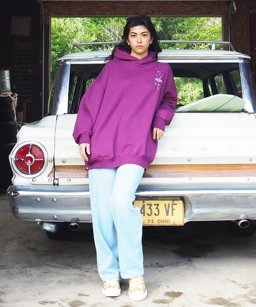 パーカー BILLABONG レディース BIG LOOSE PARKA パーカー 「2024年秋冬モデル」/ビラボンフラワーモチーフデザインプルオー OUTLET】BILLABONG レディース FURBOA HALF ZIP パーカー GEP0
