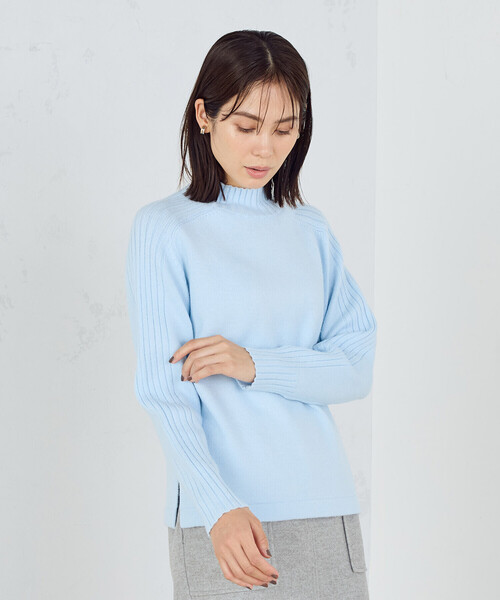 COMME CA ISM（コムサイズム） ニット セーター 「ウォッシャブル