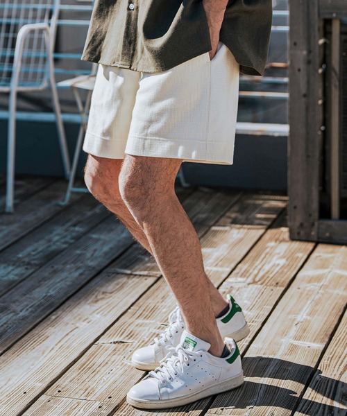 CAMBIO（カンビオ） パンツ mp13118-Tricot Waffle Short Pants