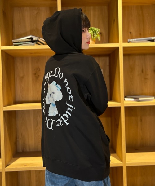 パーカー 「ZOZOTOWN限定」LHP×Himika Akaneya「DOG」UpDRIFT pillover hoodie(UNISEX)/グラフ