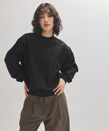 ブラームス　アダムエロペ　スウェット　別注 agnes b. pour ADAM ET ROPE'】別注 SWEAT SHIRT（スウェット