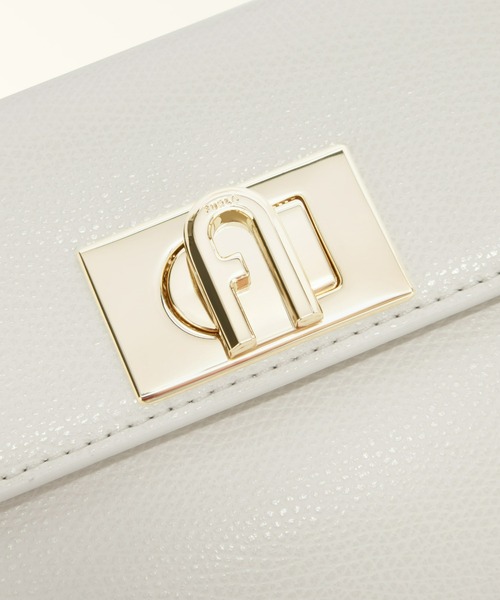 美品✨FURLA 1927 ミニ クロスボディ ロゴ ターンロック ゴールド金具 FURLA（フルラ） ショルダーバッグ 1927 MINI CROSSBODY TOP HANDLE