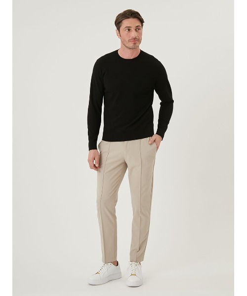 AOURE スラックス MALPENSA PANTS 4SEASONS PINHEAD メンズ