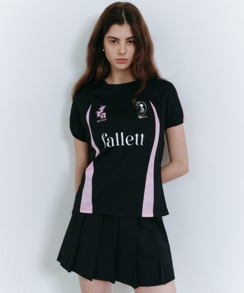 tシャツ A'GEM/9 × .kom 「FALLETT/ファレット」 SPORTS CLUB FOOTBALL JERSEY/スポーツクラブフットボ
