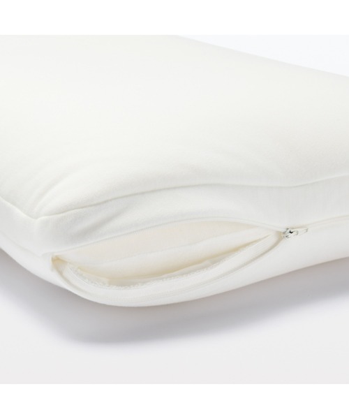 無印良品（MUJI） ベッド 寝具 カバーが洗える ふっくらまくら 40