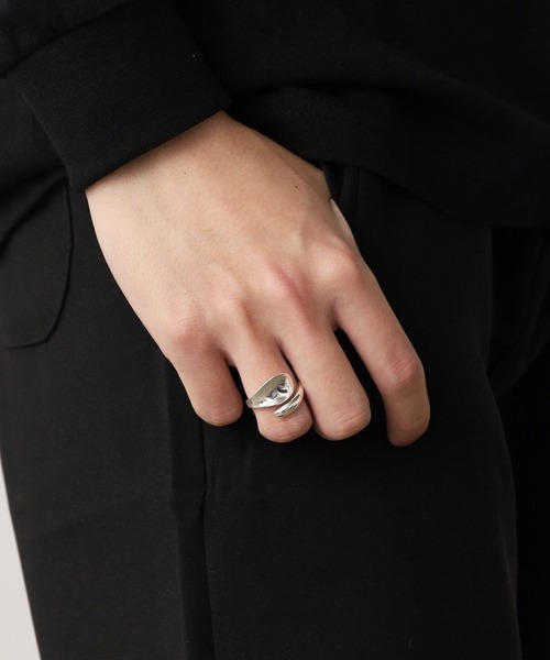 新品 925シルバー Ring BK シルバー925 タコリング 蛸 アニマルリング ユニークリング