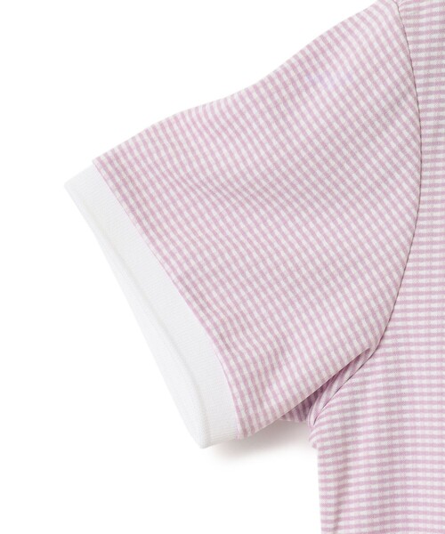 BEAMS GOLF ギンガムチェック 長袖ポロシャツ L 新同 定価2,2万 BEAMS GOLF ギンガムチェック 長袖ポロシャツ L 新同 定価2,2万