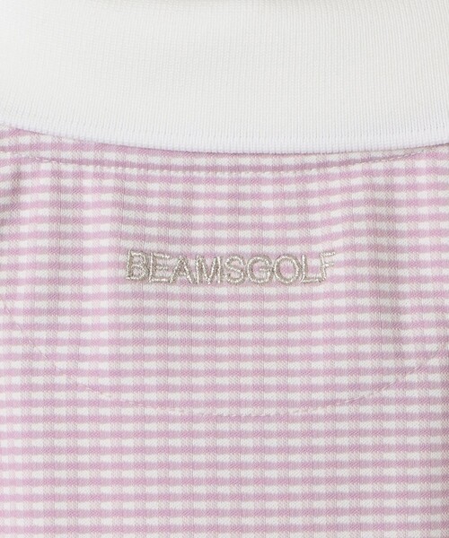 BEAMS GOLF ギンガムチェック 長袖ポロシャツ L 新同 定価2,2万 ギンガムチェック シャツ（ゴルフ用品） | スポーツ のおすすめ