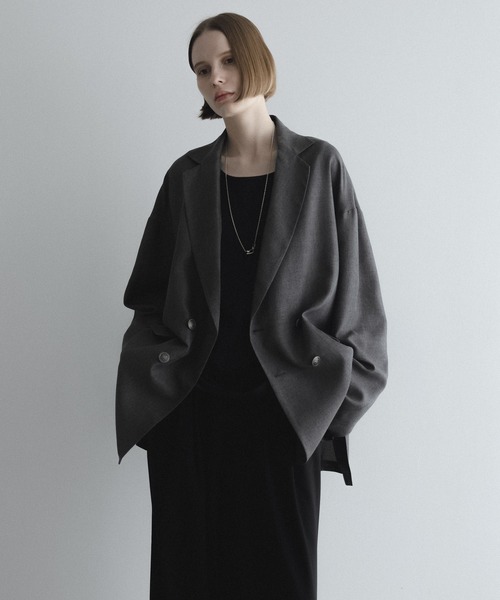 ★決算特価商品★ remer linen synthetic loose テーラードジャケット ジャケット ジャケット・アウター