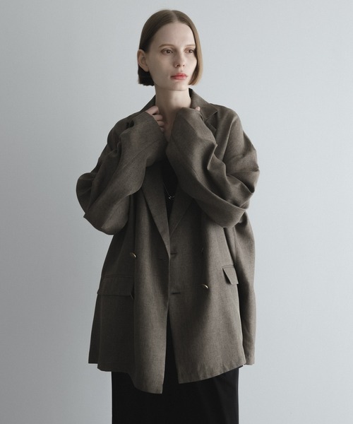 ジャケット・アウター remer loose standard tailored jacket remer（リメール）の「loose standard double tailored jacket