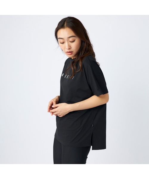 RUSTY（ラスティ） 水着 ブランド ロゴ 半袖 Tシャツ ブラトップ