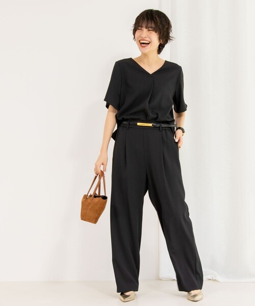 NOLLEY'S パンツ 「セットアップ対応」ウォッシャブルツイル