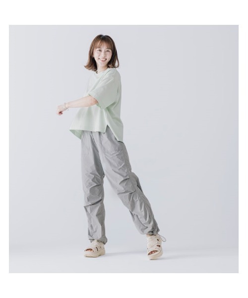 TICCA パラシュートパンツ チロリーパラシュートパンツ(大きいサイズ) / パンツ