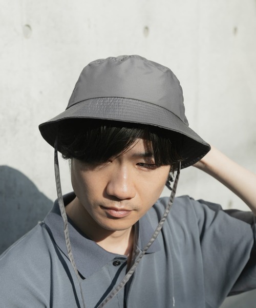 URBAN RESEARCH DOORS 帽子 ハット コード付き撥水ハット メンズ