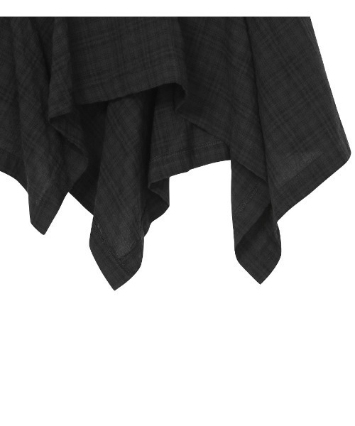 [miseki]Unbalanced flow ミニスカート Miseki SEOUL スカート Unbalanced flow mini skirt : ZOZOTOWN