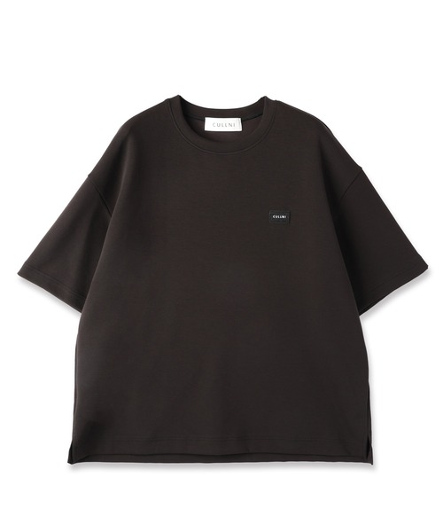 CULLNI tシャツ Cotton Double Knit Embroidered Patch Pullover