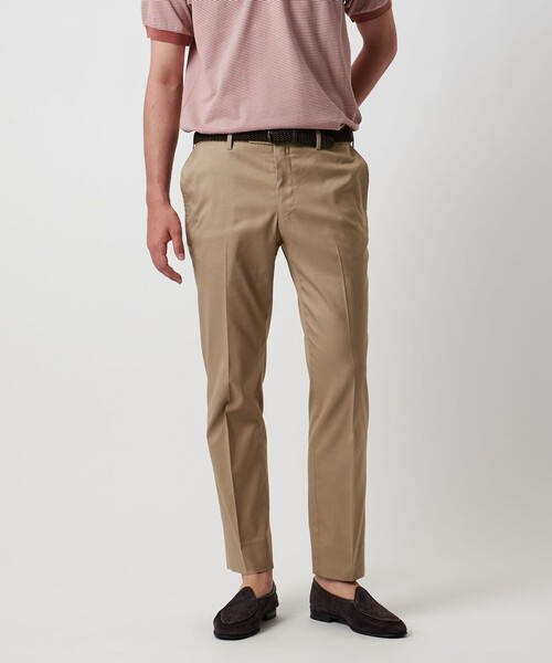 【希少】 UNITED ARROWS 高級スラックス L ZOZO限定】TR ドレープ ストレート イージースラックス