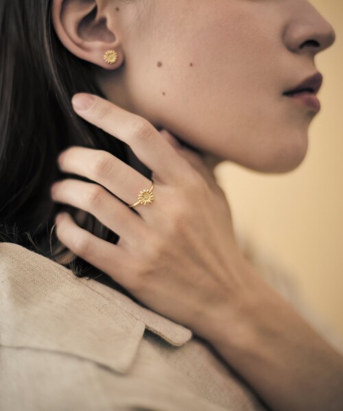 美品◆ ete bijoux 今季 マーガレット リング 13号 エテビジュー 美品◇ ete bijoux 今季 マーガレット リング 13号 エテビジュー