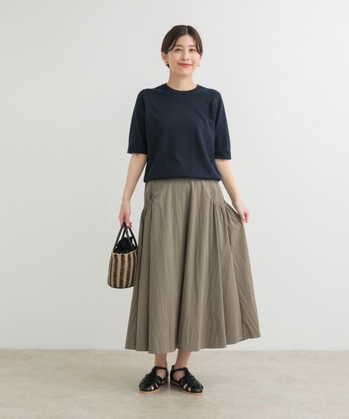 URBAN RESEARCH DOORS スカート ポケットギャザースカート
