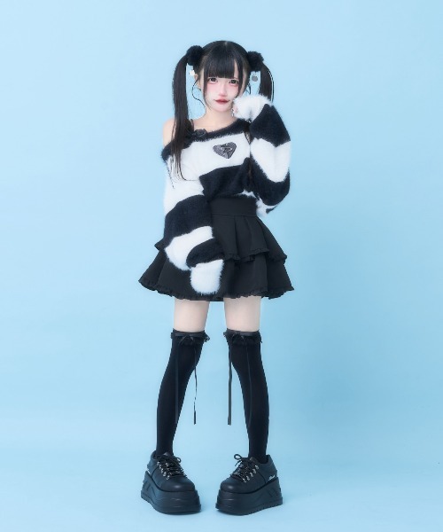 Hauls スニーカー 盛れる！ズック (23.5cm-24cm) レディース